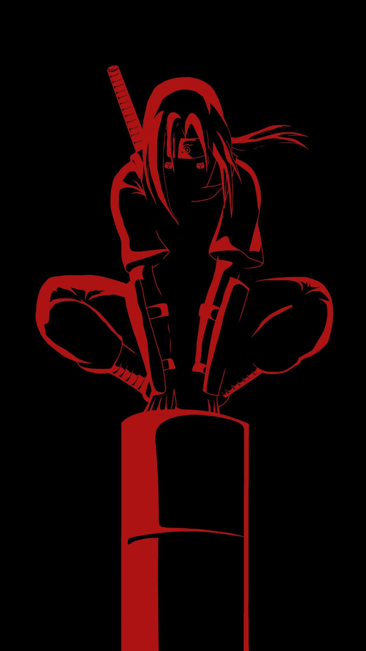 Free Download White And Red Naruto Wallpaper Hd 1440p Page 2133535 (1440 x 2560)