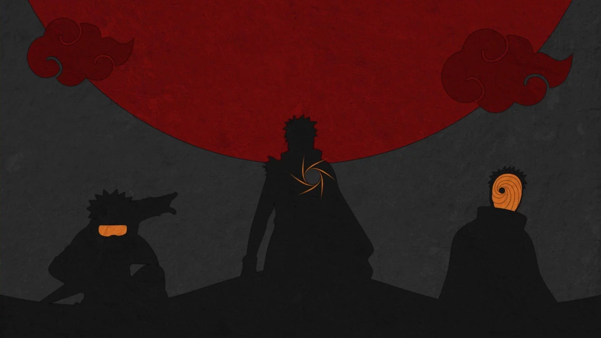Free Download Naruto Desktop Wallpapers Red And Black High Quality Page 21429 (1920 x 1080)