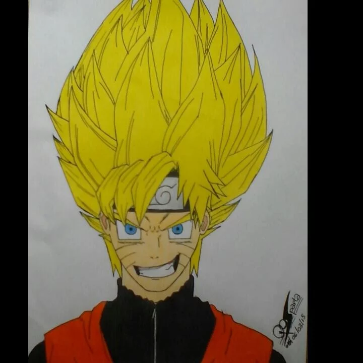 Free Download Epic Goku Naruto Fusion Wallpaper Page 215235 (720 x 720)