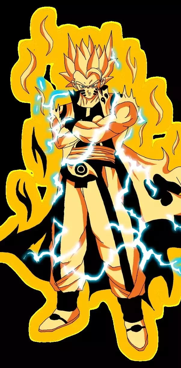 Free Download Naruto And Goku Fusion Wallpaper Page 215254 (602 x 1223)