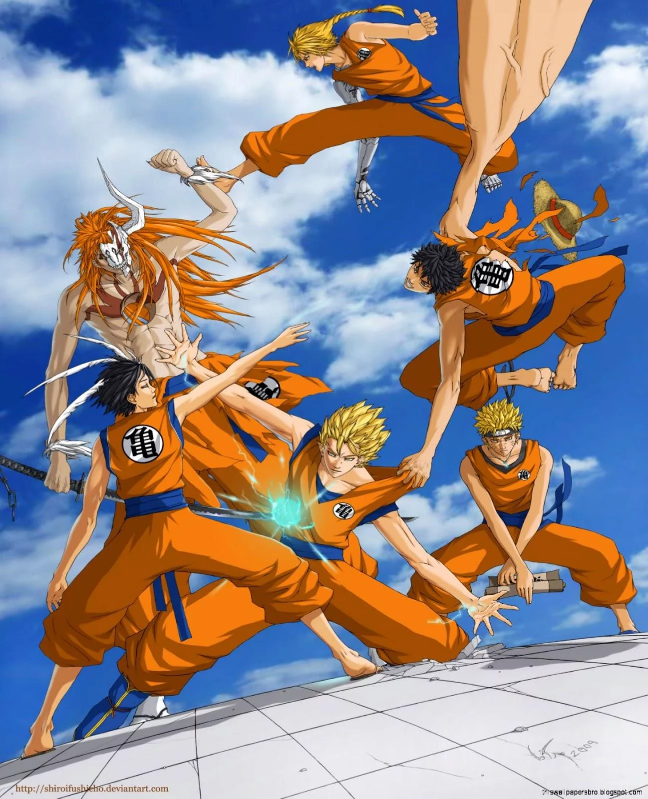 Free Download Epic Goku Naruto Fusion Wallpaper Page 215272 (1298 x 1600)