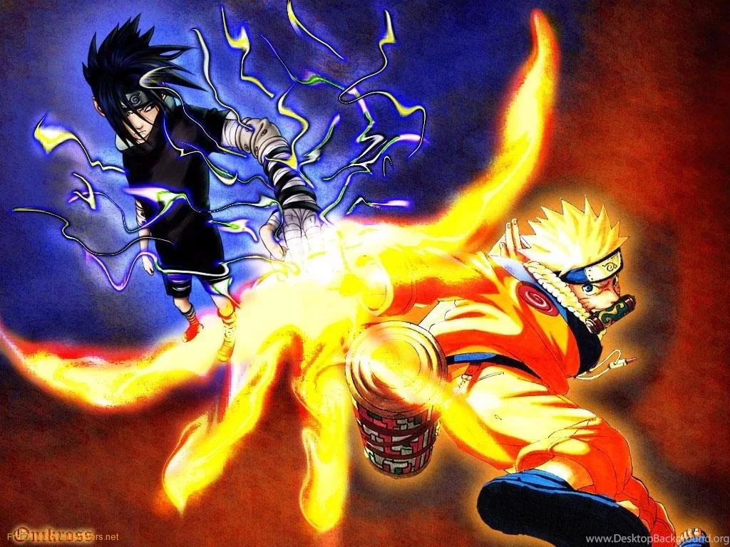 Free Download Naruto Vs Sasuke Pc Wallpaper Page 215340 (1024 x 768)