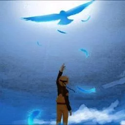 Free Download Blue Bird Wallpaper Naruto Page 21537 (256 x 256)