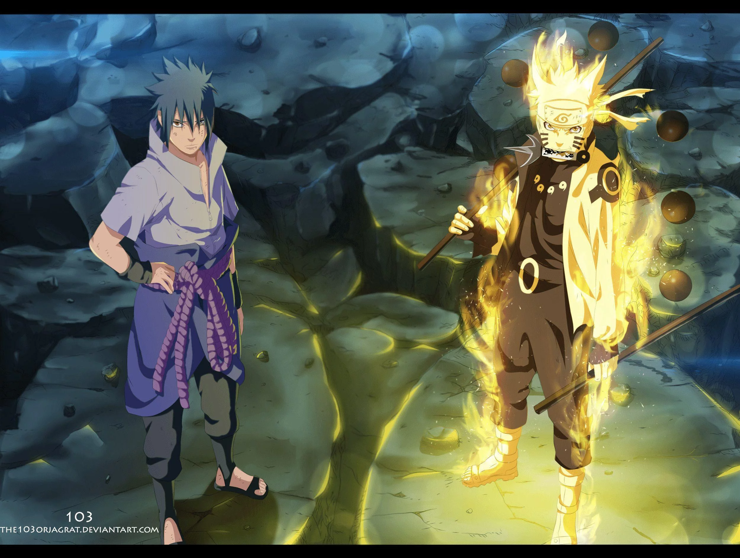 Free Download Naruto And Sasuke Six Paths Wallpaper Page 215636 (2500 x 1885)