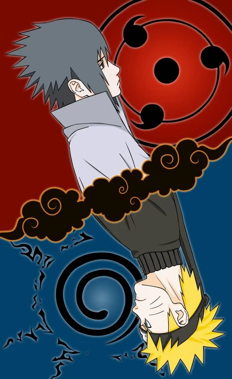 Free Download Download Wallpaper Sasuke Dan Naruto Page 216426 (785 x 1280)