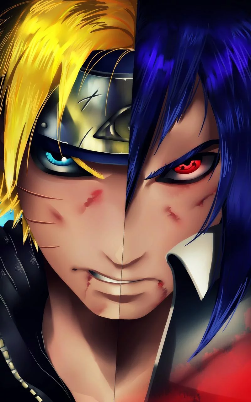 Free Download Naruto Vs Sasuke Pc Wallpaper Page 216434 (800 x 1280)