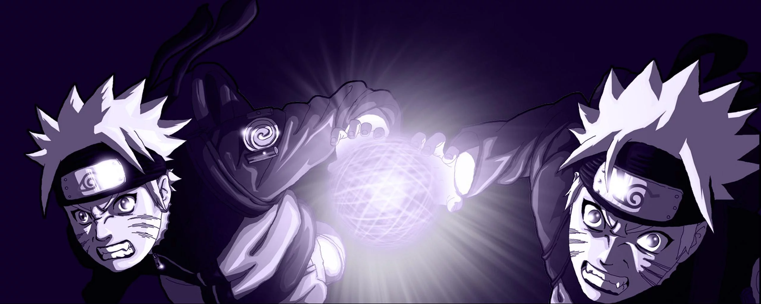 Free Download Naruto Vs Sasuke Dual Monitor Wallpaper 2560x1024 Page 217730 (2560 x 1024)