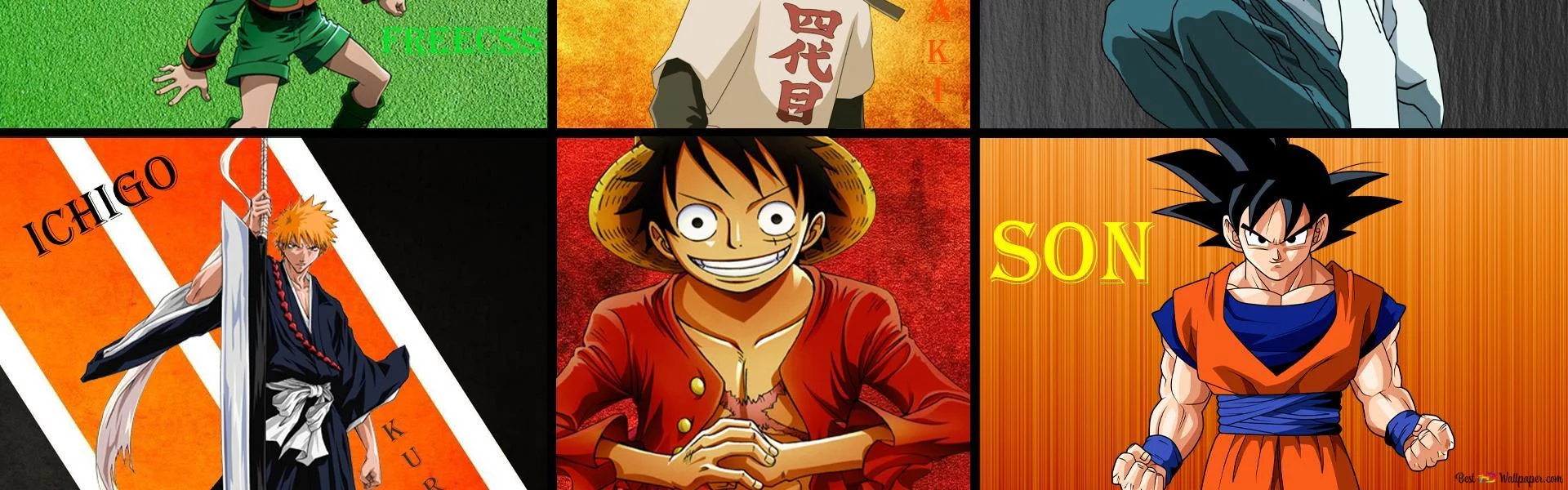 Free Download Dragonball And Naruto Wallpaper Page 217791 (1920 x 600)