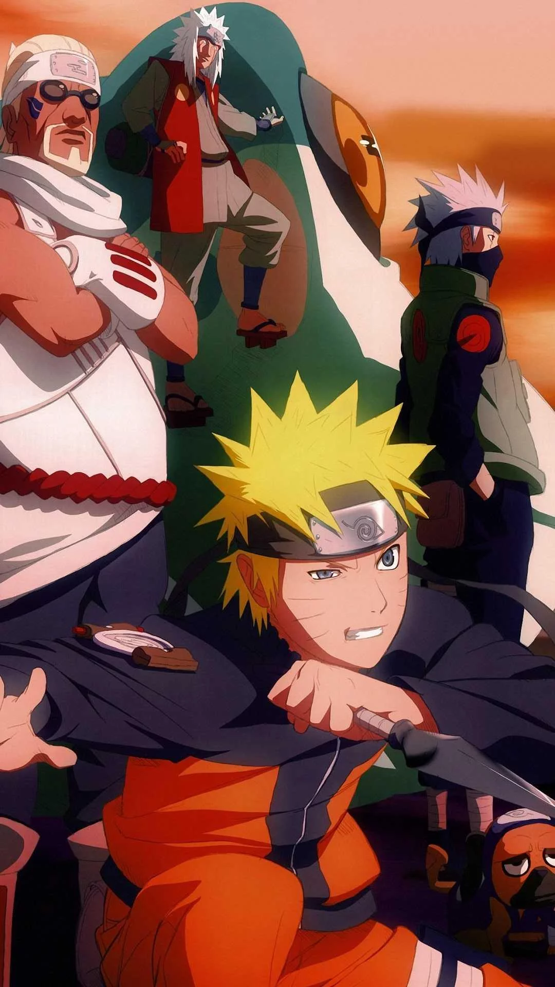 Free Download Naruto The Team Wallpaper Iphone Page 21812 (1080 x 1920)