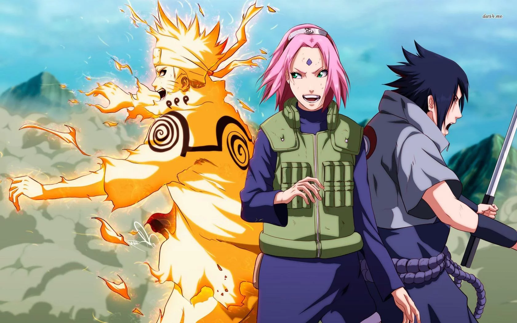 Free Download Naruto Sasuke Wallpaper Dual Monitor Page 219166 (1680 x 1050)