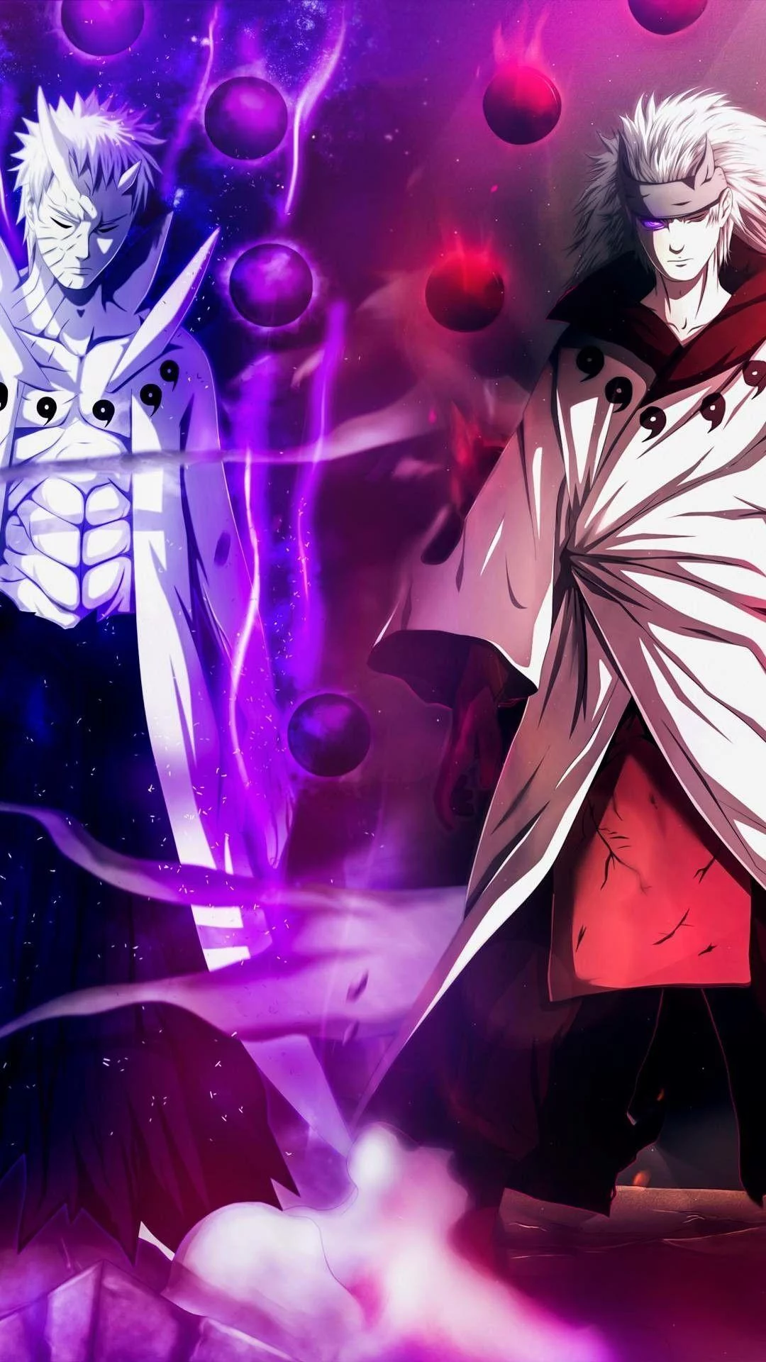 Free Download Gambar Naruto Vs Madara Wallpaper Page 219472 (1080 x 1920)