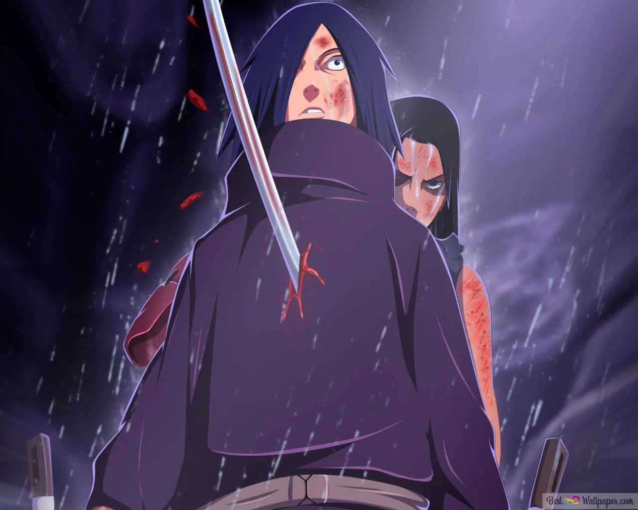 Free Download Wallpaper Naruto Vs Madara Uchiha Page 219479 (1280 x 1024)