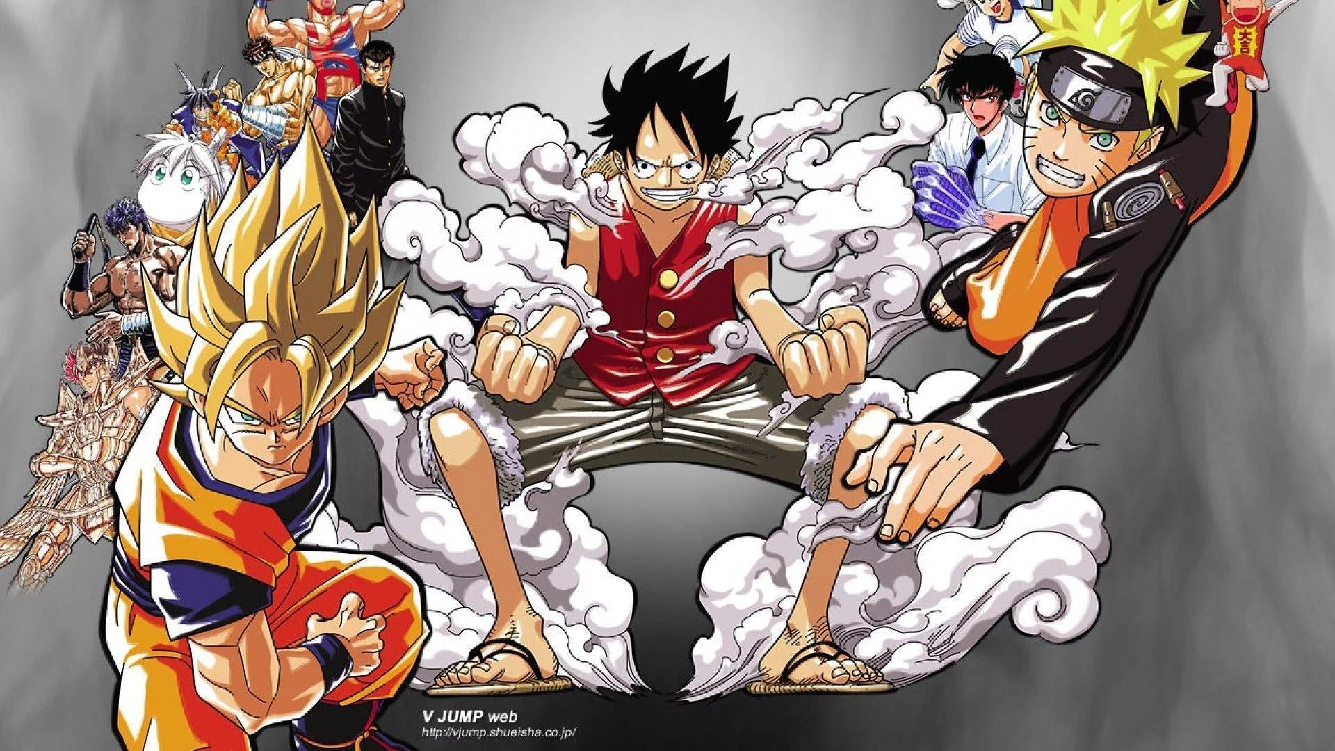 Free Download Dragonball Z And Naruto Wallpaper Page 223310 (1920 x 1080)