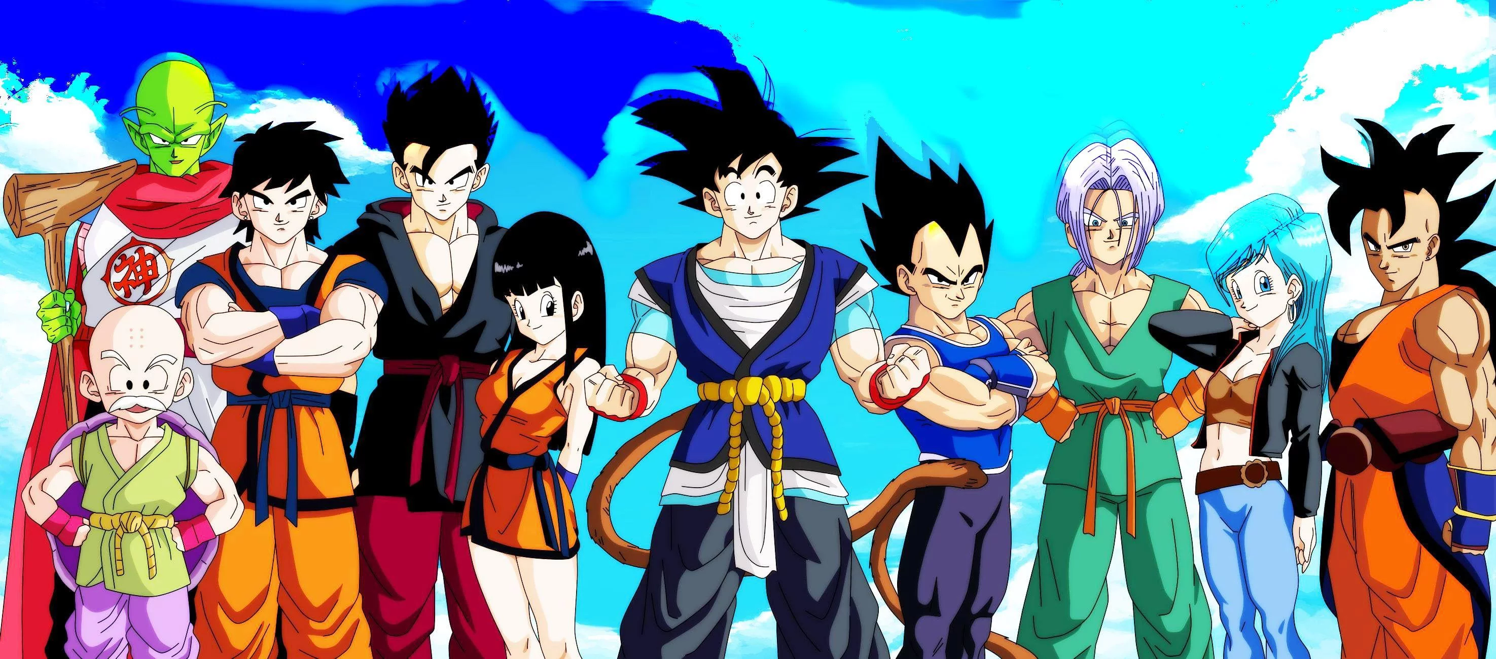 Free Download Dragonball Z And Naruto Wallpaper Page 223320 (2950 x 1300)