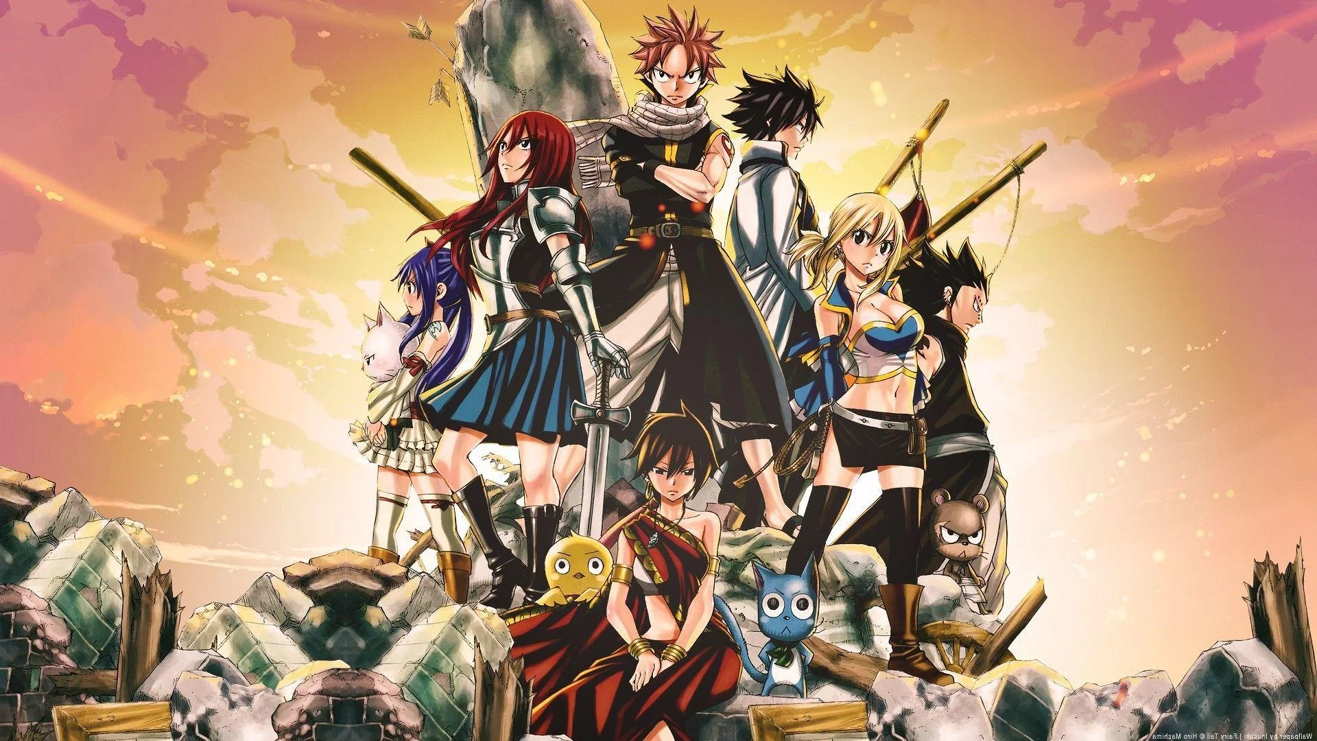 Free Download Epic Naruto Vs Natsu Anime Wallpaper Page 224997 (1920 x 1080)