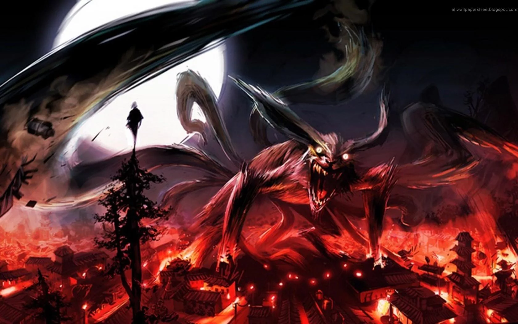 Free Download Naruto Kyuubi Wallpaper 1920x1080 Page 226071 (1680 x 1050)