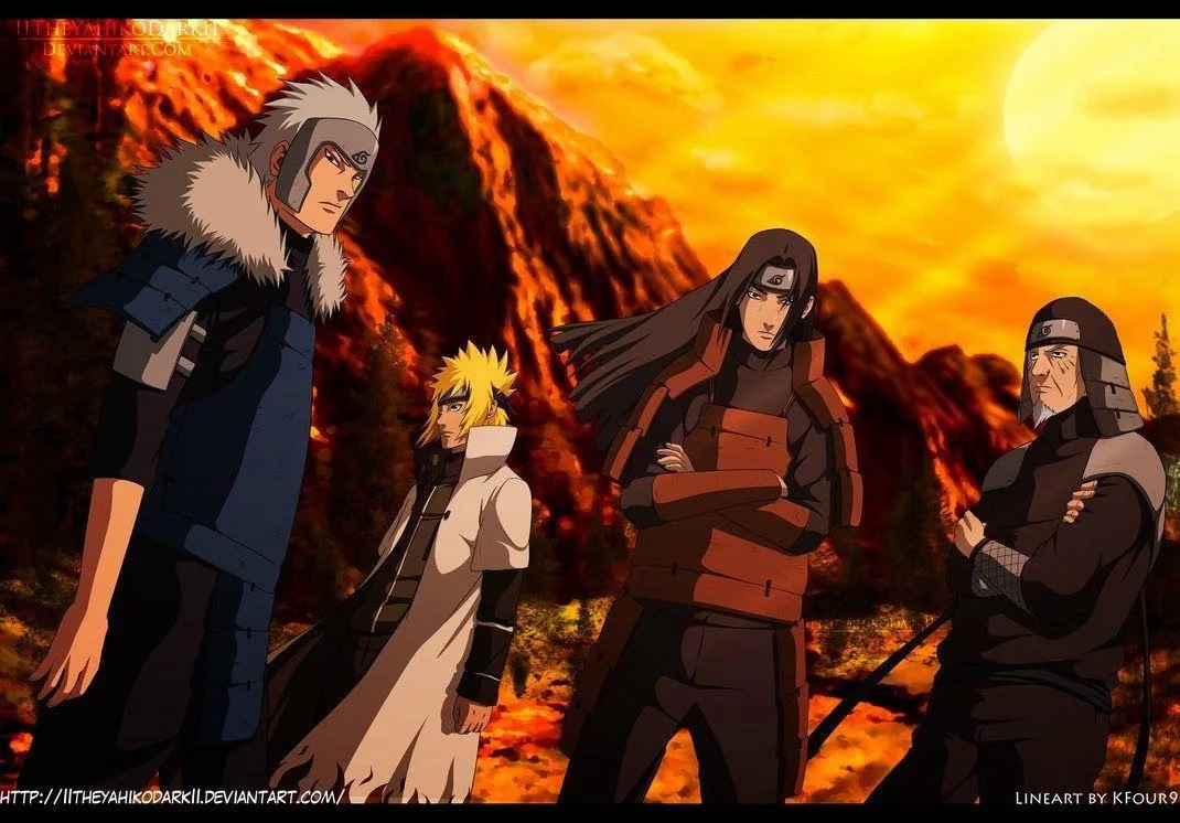 Free Download Naruto Shippuuden 4 Hokage Wallpaper Page 227066 (1070 x 746)