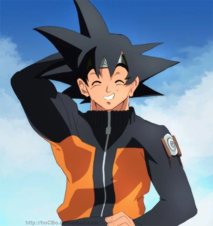 Free Download Dragon Ball Naruto Crossover Wallpaper Page 227264 (718 x 763)