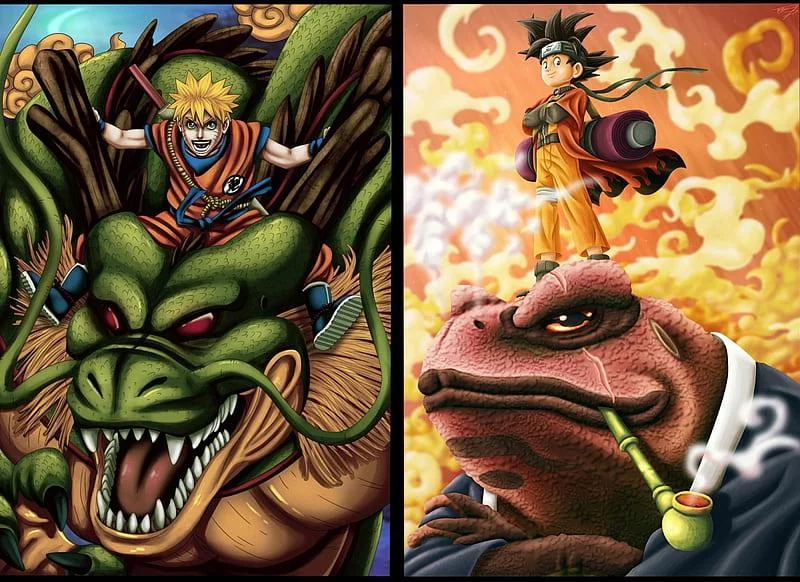 Free Download Dragon Ball Naruto Crossover Wallpaper Page 227270 (800 x 582)
