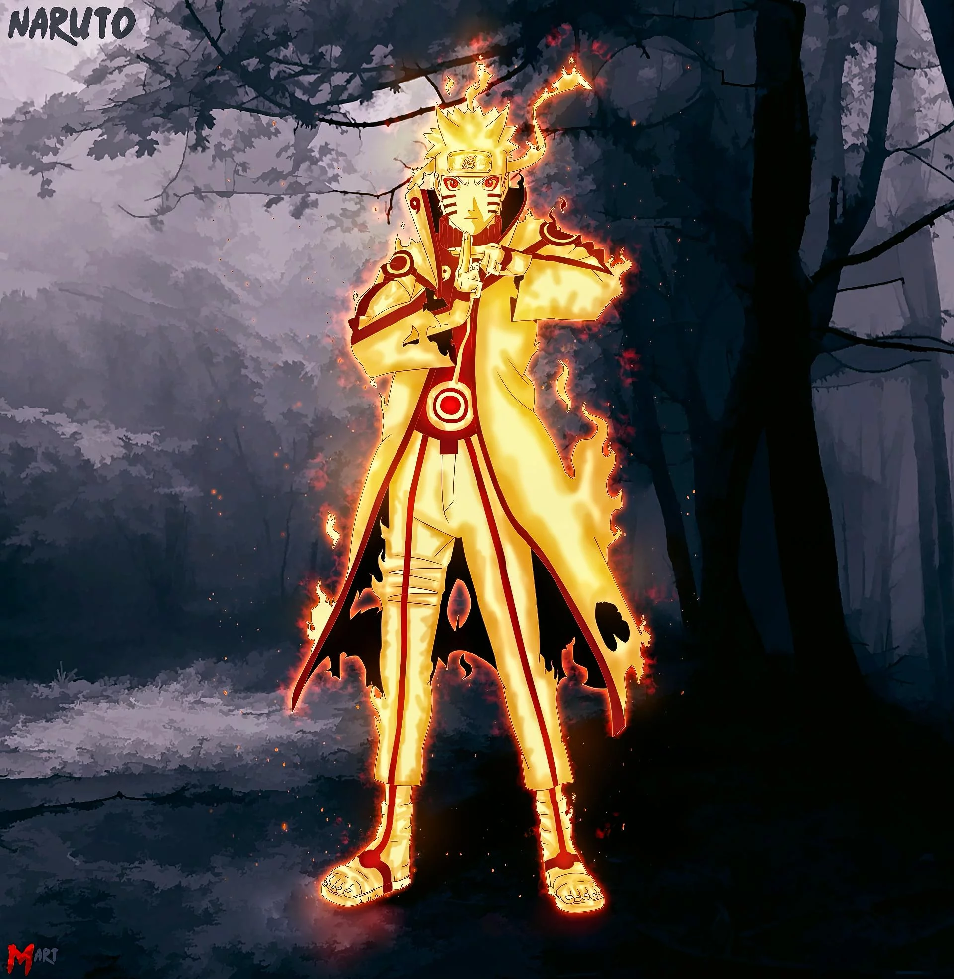 Free Download Epic Naruto Sage Of Six Paths Realistic Fanart Wallpaper Page 229040 (1920 x 1970)