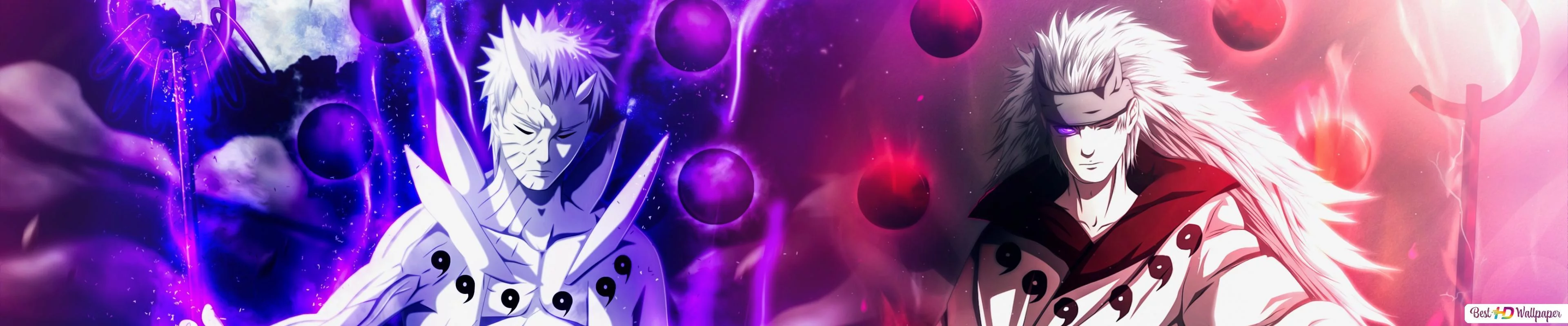 Free Download Epic Naruto Sage Of Six Paths Vs Madara Laptop Wallpaper Page 229115 (3840 x 800)
