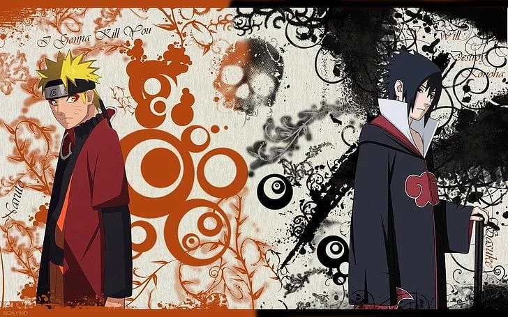 Free Download Naruto Sage Mode Vs Sasuke Eternal Sharingan Wallpaper Page 229161 (728 x 455)