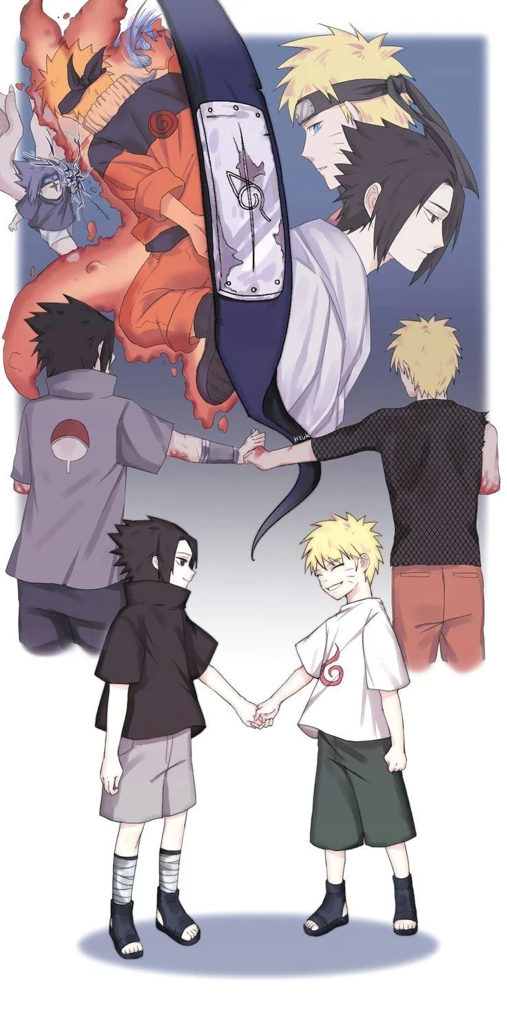 Free Download Naruto Sasuke Friends Wallpaper Page 230257 (736 x 1472)