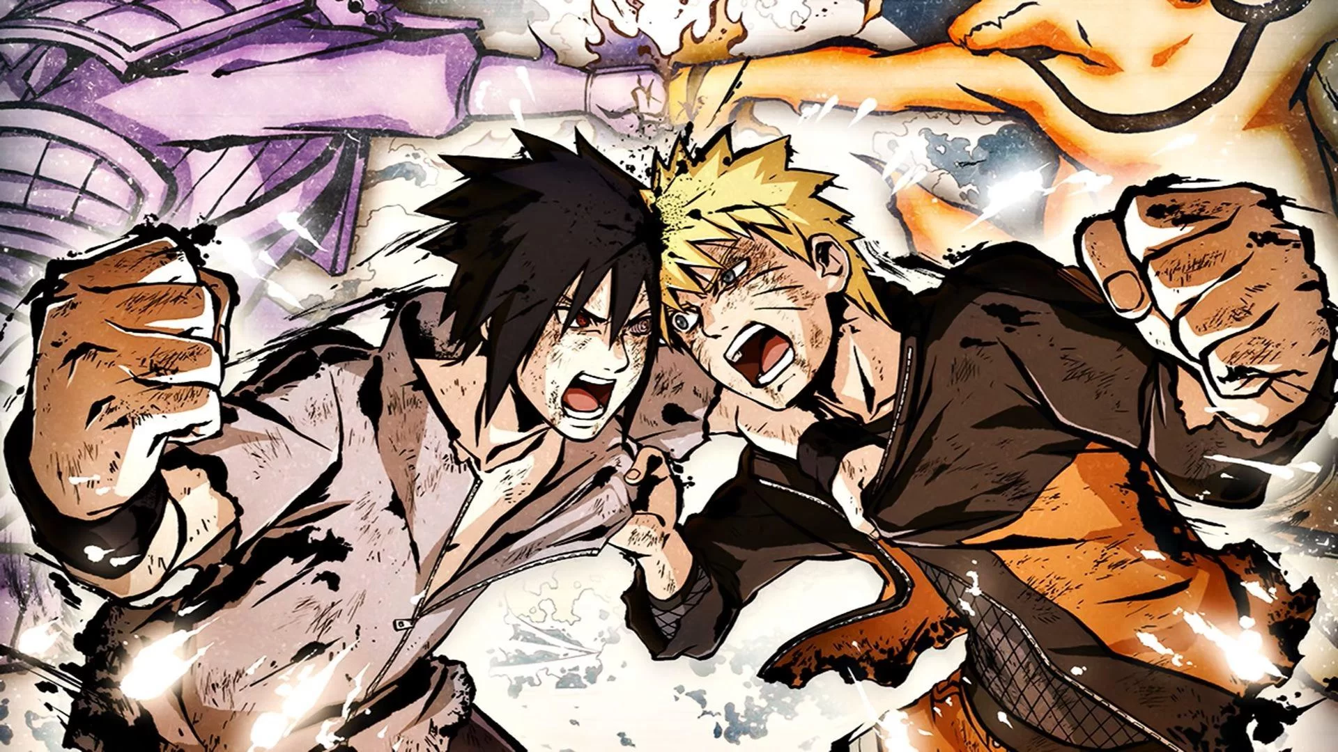 Free Download Final Valley Naruto And Sasuke Art Wallpaper Page 230308 (1920 x 1080)
