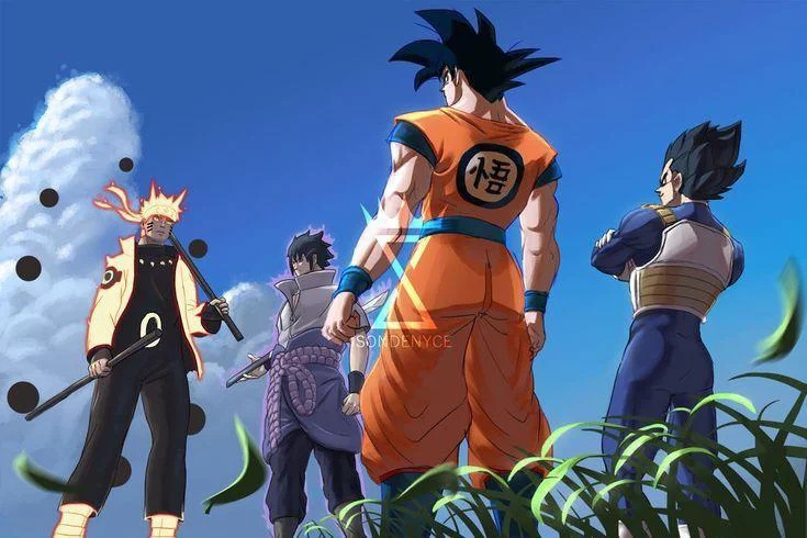 Free Download Dragon Ball Z Vs Naruto Wallpaper Page 237867 (735 x 490)