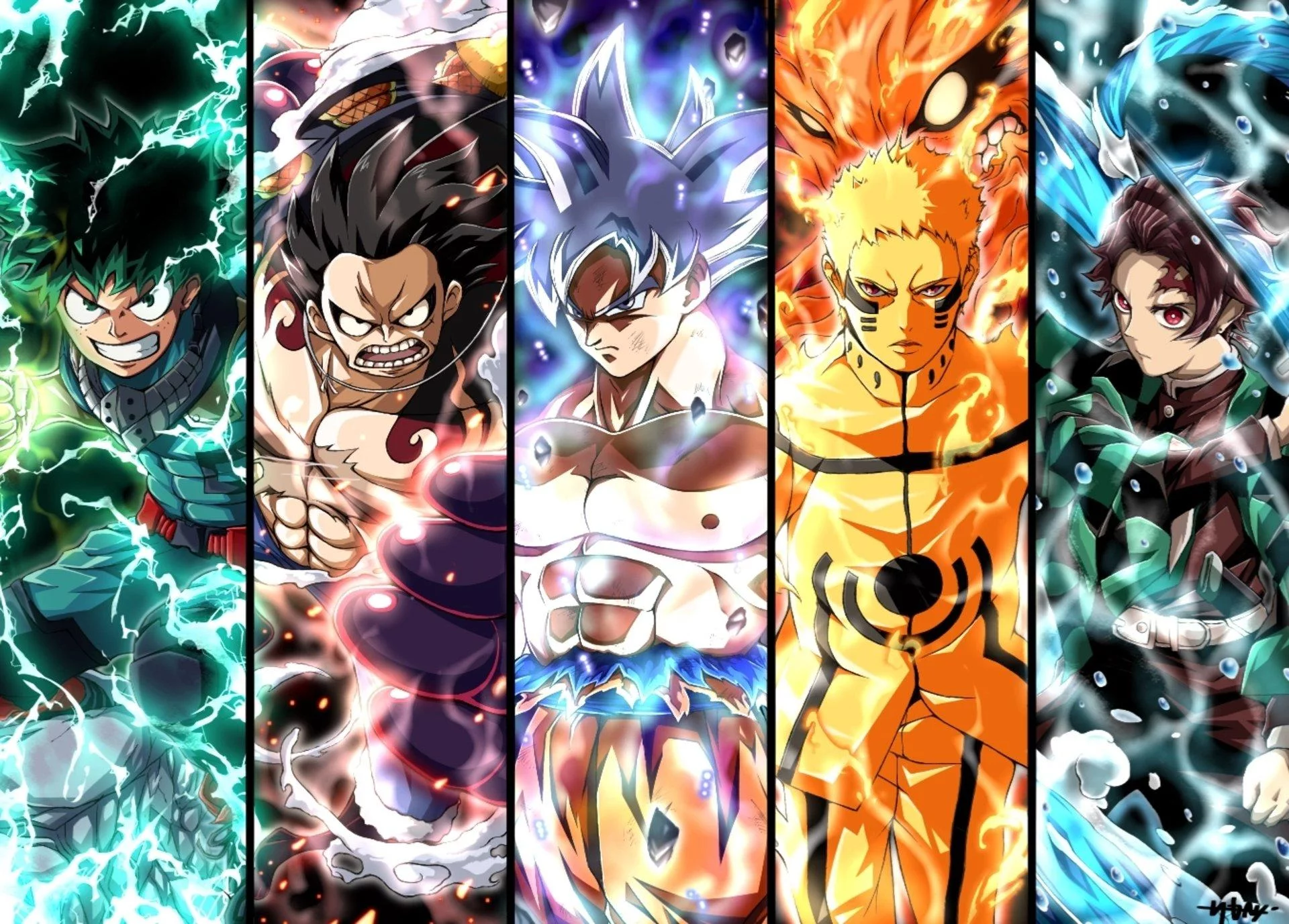 Free Download Naruto And My Hero Academia Wallpaper Page 24468 (1920 x 1377)