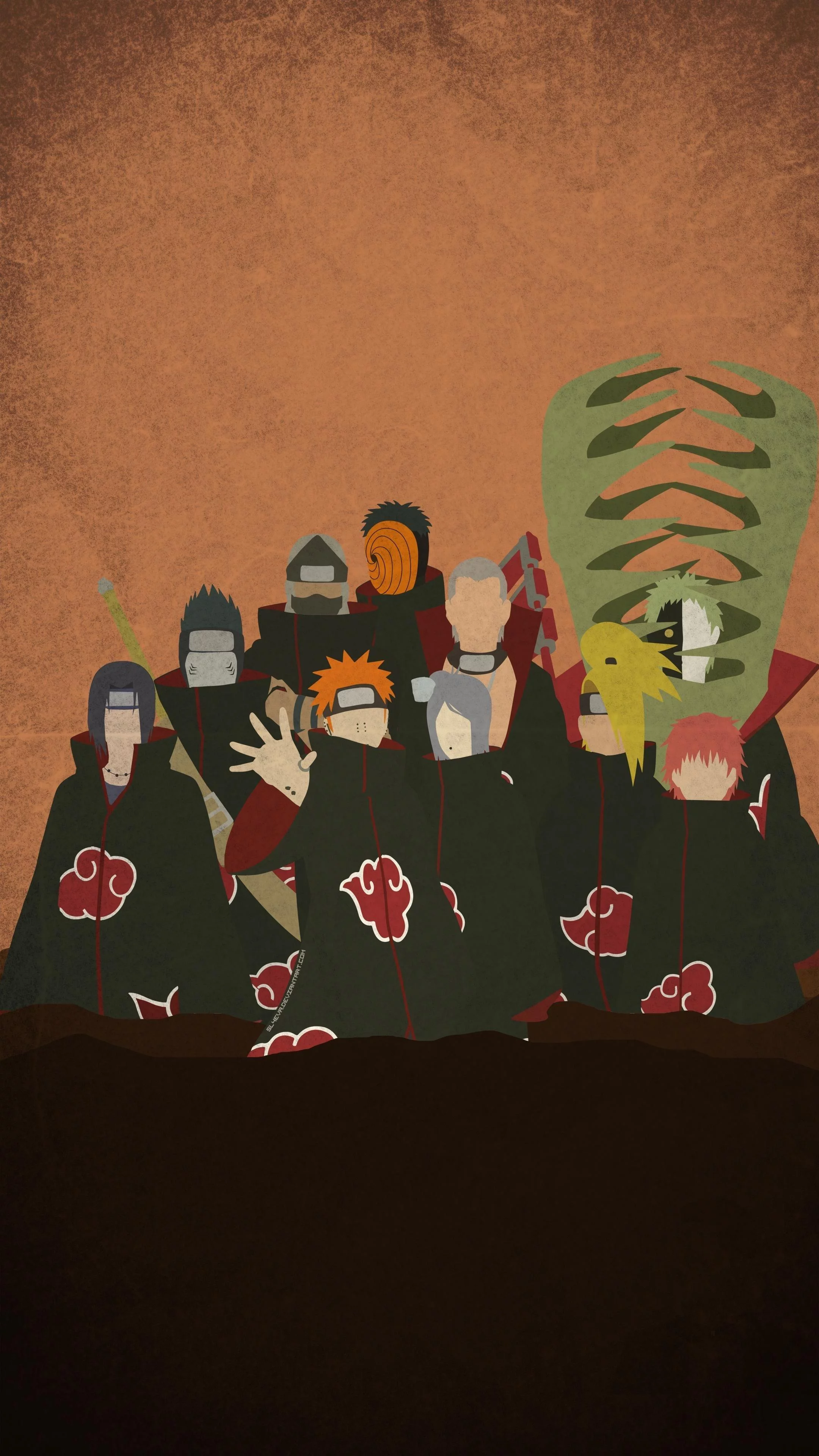 Free Download Naruto Iphone 6 Wallpaper Akatsuki Cloud Page 2449 (2160 x 3840)