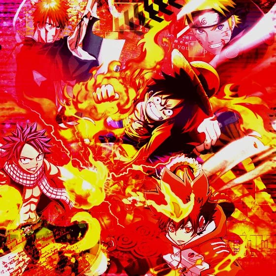 Free Download Goku Naruto Luffy Ichigo Natsu Wallpaper Page 24530 (560 x 560)
