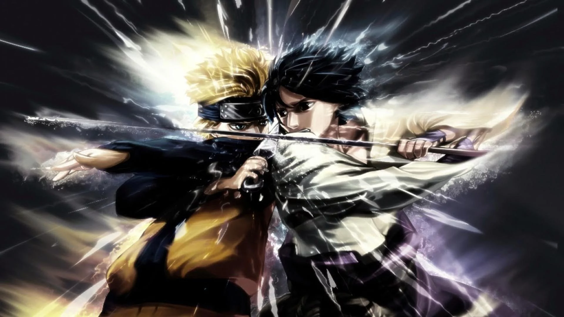 Free Download Naruto Vs Sasuke Dual Monitor Wallpaper Page 24635 (1920 x 1080)
