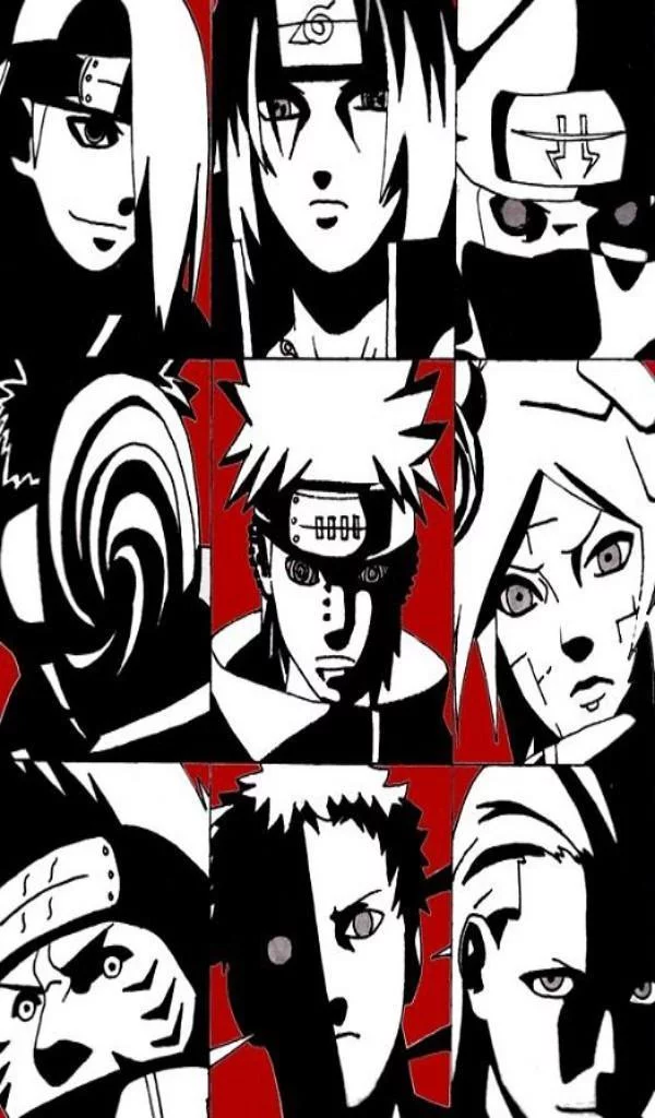 Naruto Akatsuki Iphone Wallpaper Page 2506 (600 x 1024)