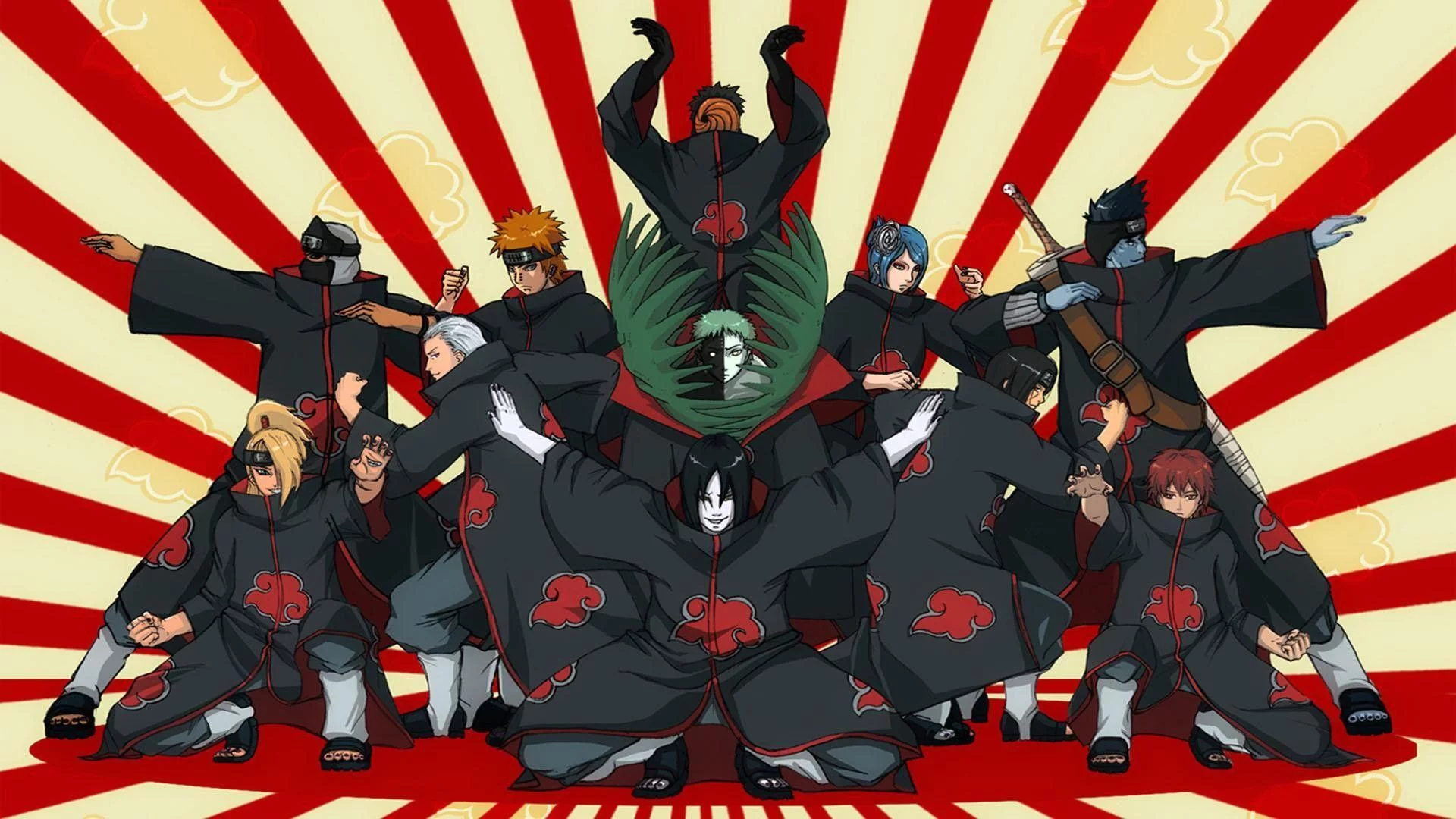 Free Download Naruto In Akatsuki Wallpaper Page 2514 (1920 x 1080)