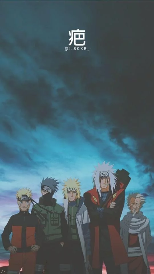 Free Download Naruto Kakashi Minato Wallpaper Page 26038 (540 x 960)