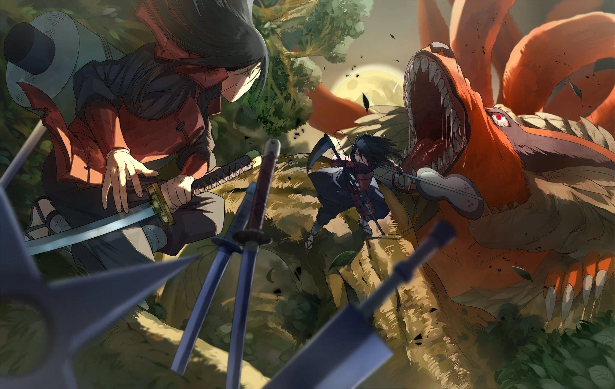 Free Download Gambar Naruto Vs Madara Wallpaper Page 260868 (2048 x 1296)