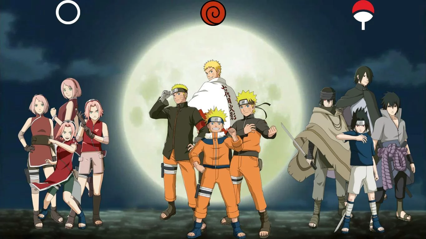 Free Download Naruto Desktop Wallpaper Team 7 Page 266965 (1366 x 768)