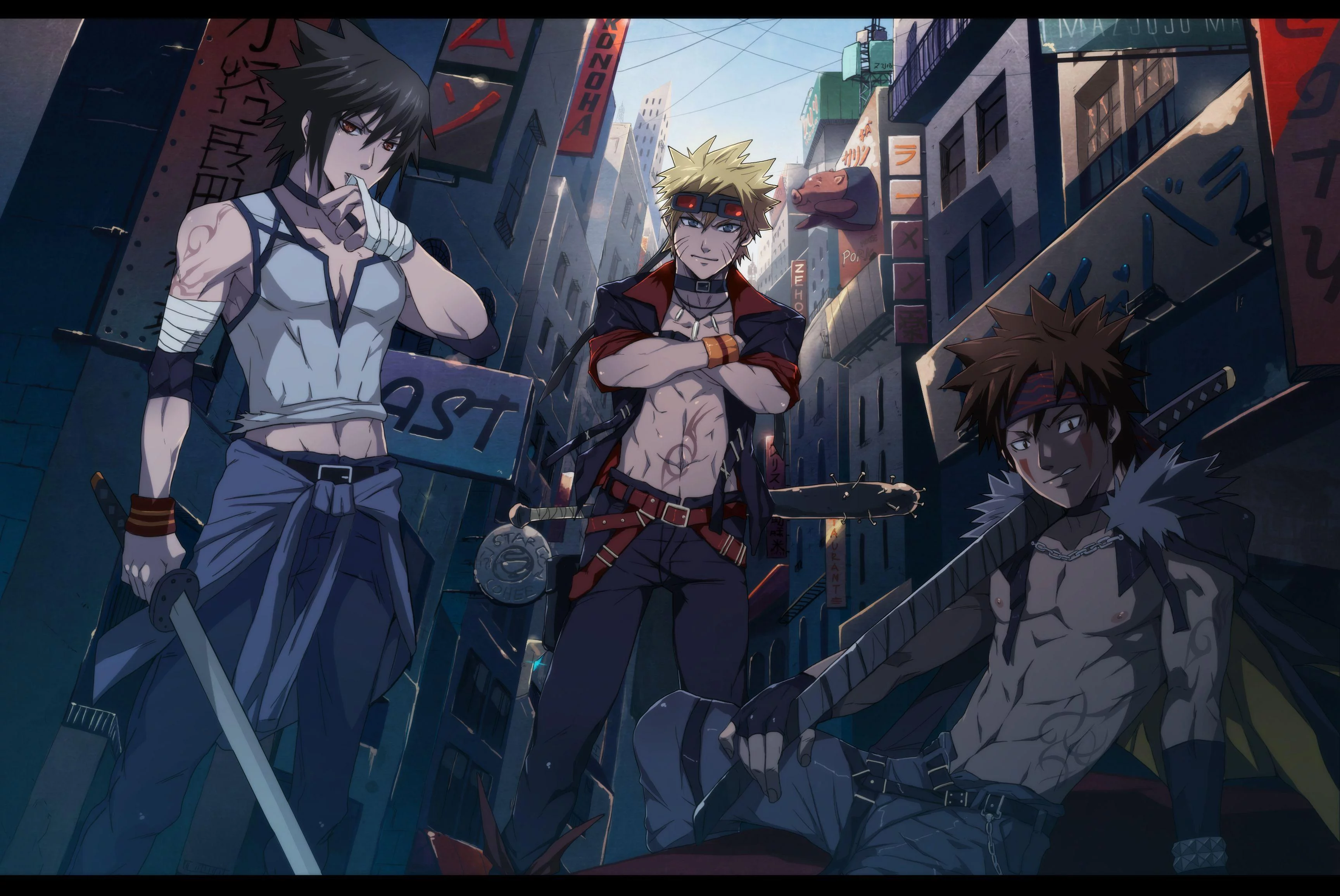 Free Download Naruto Phone Wallpapers Gangsta Page 267229 (3456 x 2312)