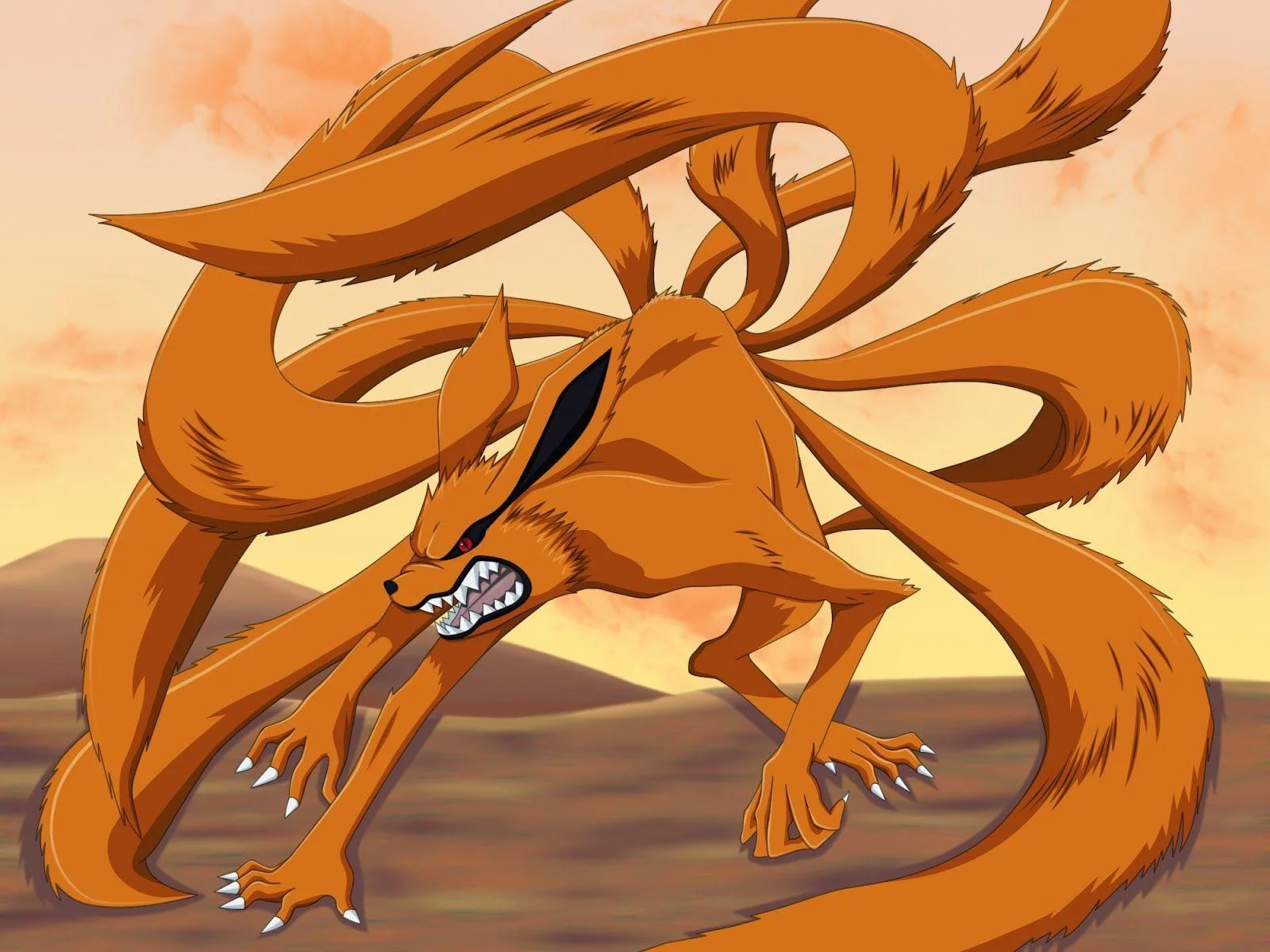 Free Download Naruto And Kurama Bijuu Mode Wallpaper Page 2682 (1600 x 1200)