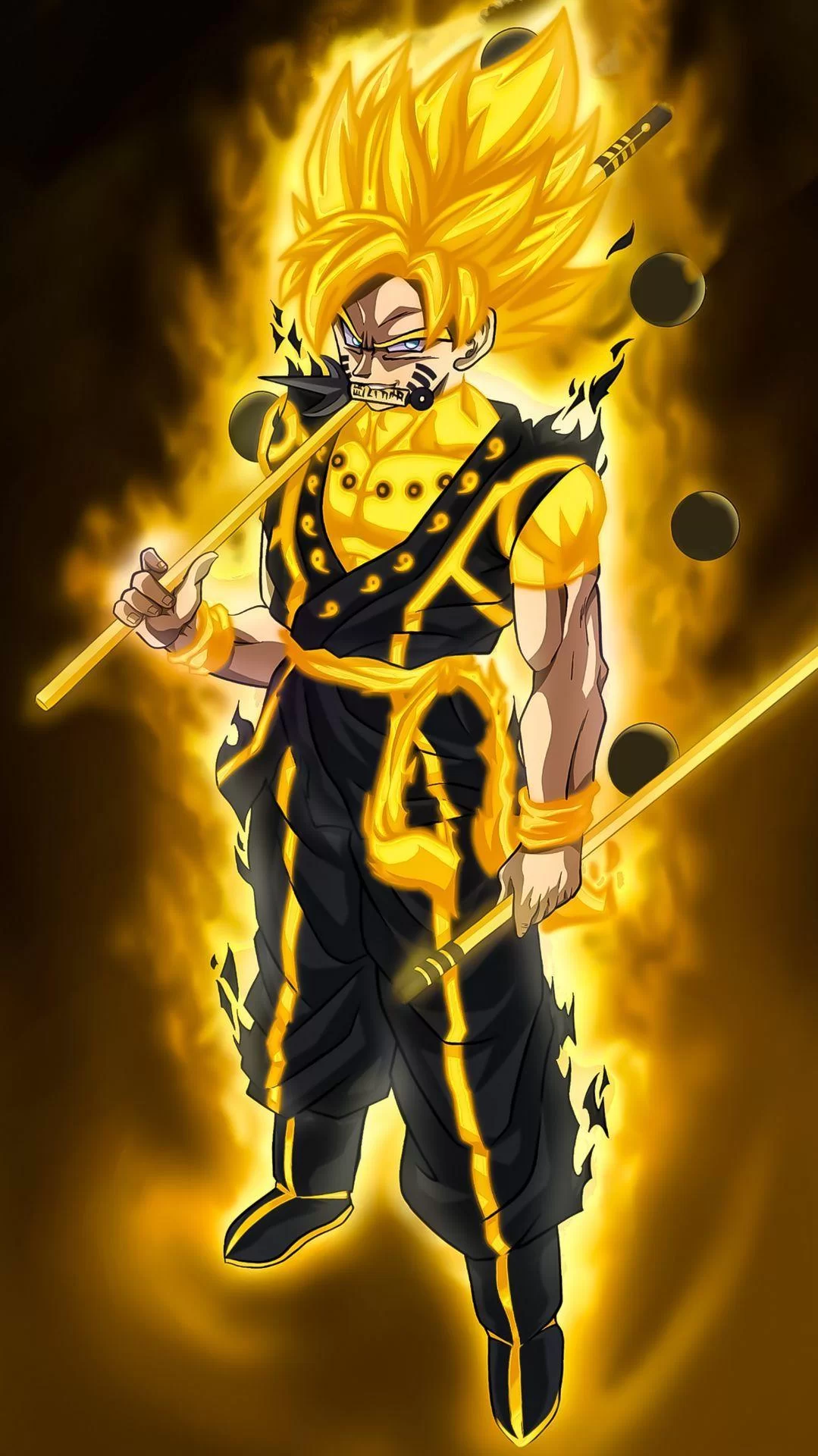 Free Download Naruto And Goku Fusion Wallpaper Page 269679 (1079 x 1920)