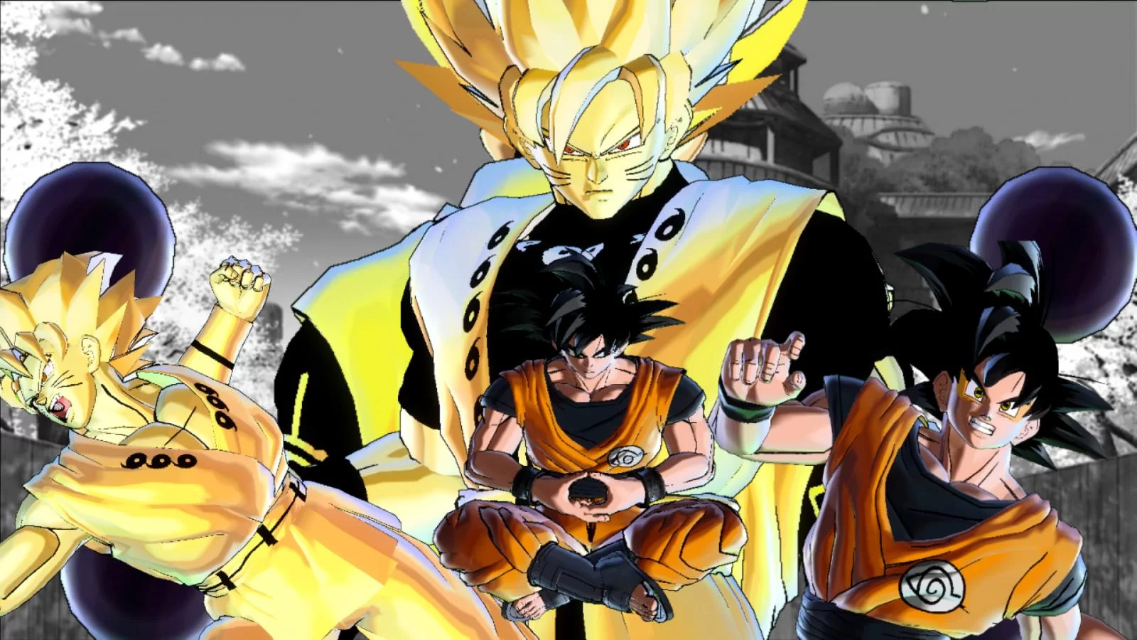 Free Download Naruto In Goku Outfit Wallpaper Page 269685 (1600 x 900)
