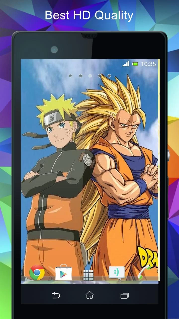 Free Download Goku And Naruto Wallpaper Android Page 269894 (720 x 1280)