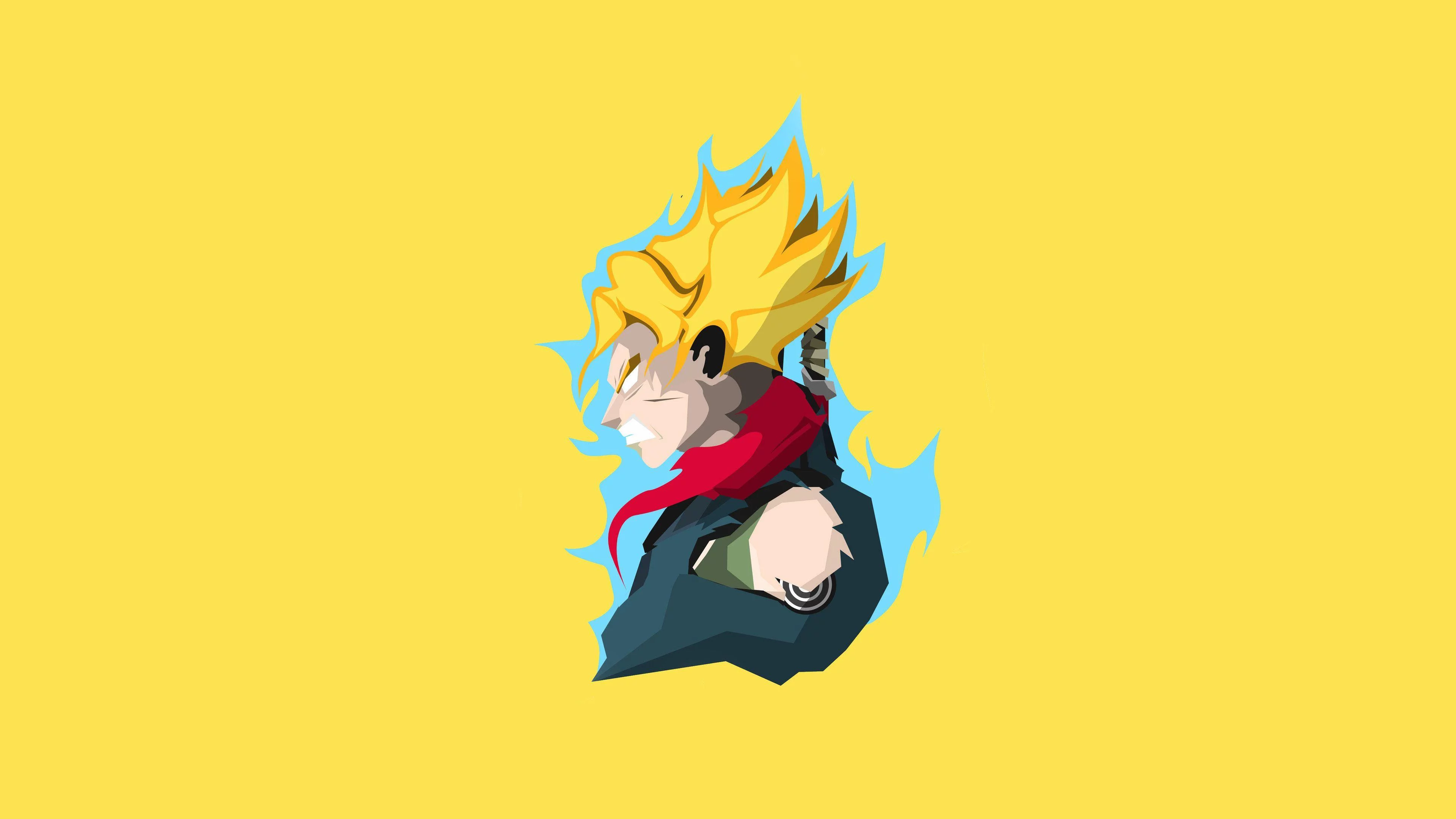Free Download Goku And Naruto Wallpaper Minimalist Page 269966 (3840 x 2160)