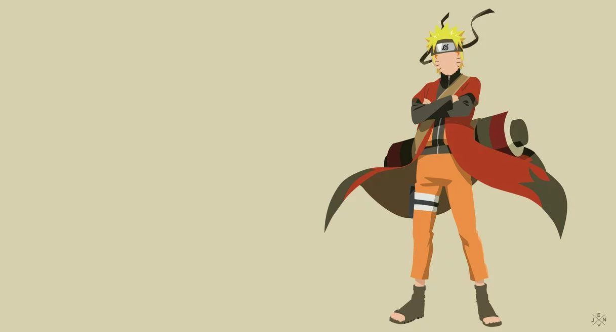 Free Download Naruto Kurama Mode Wallpaper Minimalistic Page 270039 (1217 x 657)