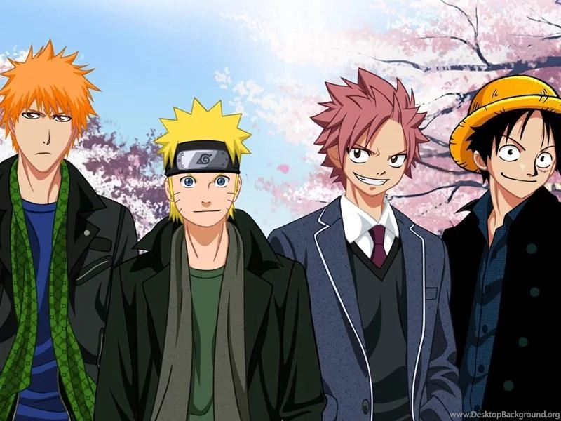 Free Download Goku Luffy And Naruto Wallpaper Page 270556 (800 x 600)