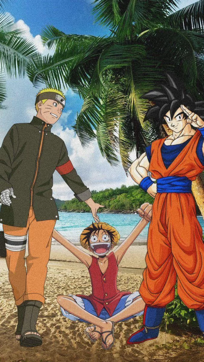 Free Download Goku Luffy Naruto Wallpaper Page 272337 (675 x 1200)