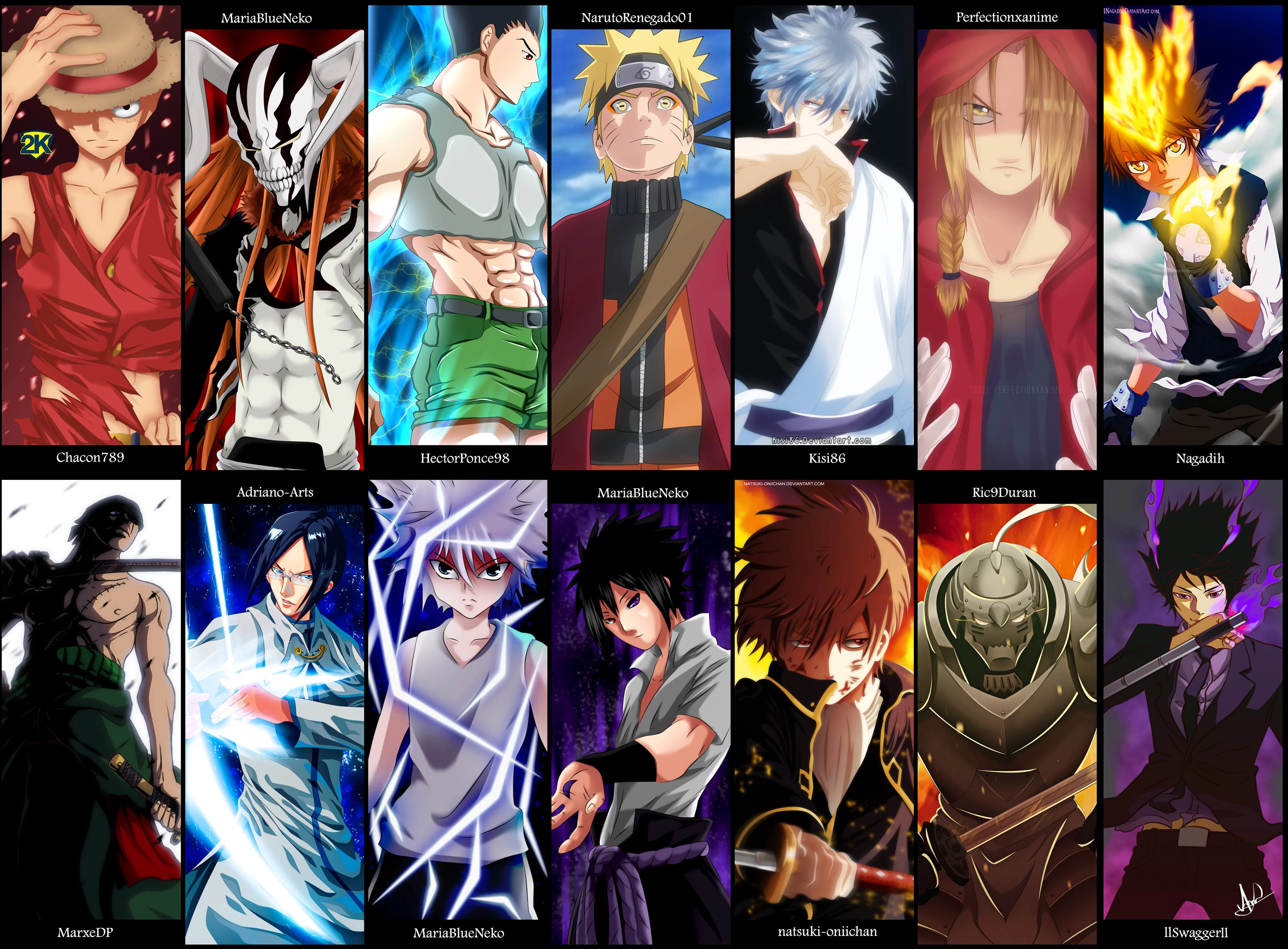 Free Download Goku Naruto Gon Luffy Wallpaper Page 272374 (4000 x 2947)