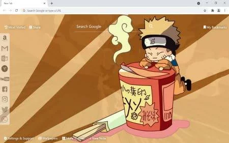 Free Download Naruto Google Chrome Wallpaper Page 272463 (450 x 281)