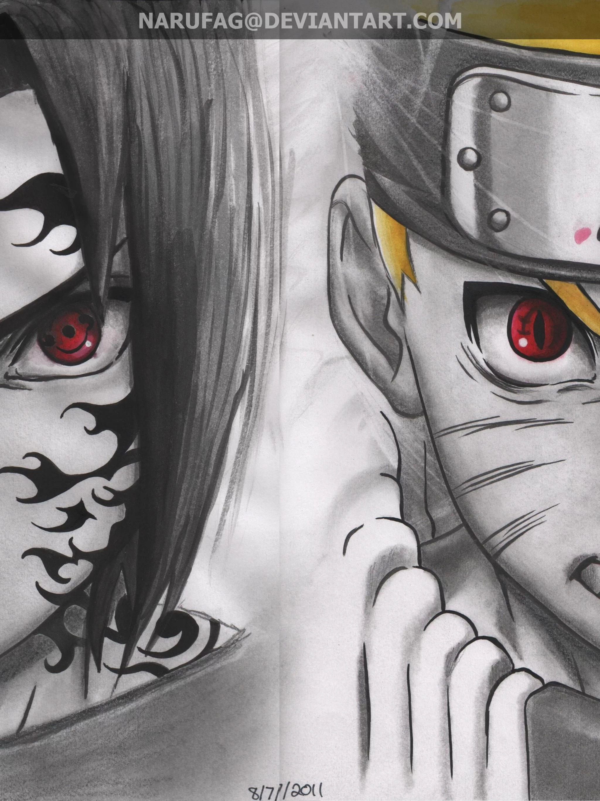 Free Download Half Naruto Half Sasuke Wallpaper Page 273423 (2048 x 2732)